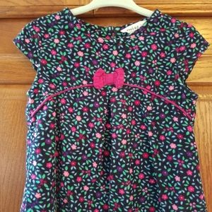 Beebay floral corduroy dress sz 12-18 mos